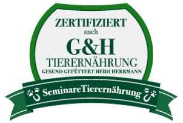 Zertifiziert nach G & H Tierernährung Gesund gefüttert Heidi Hermann